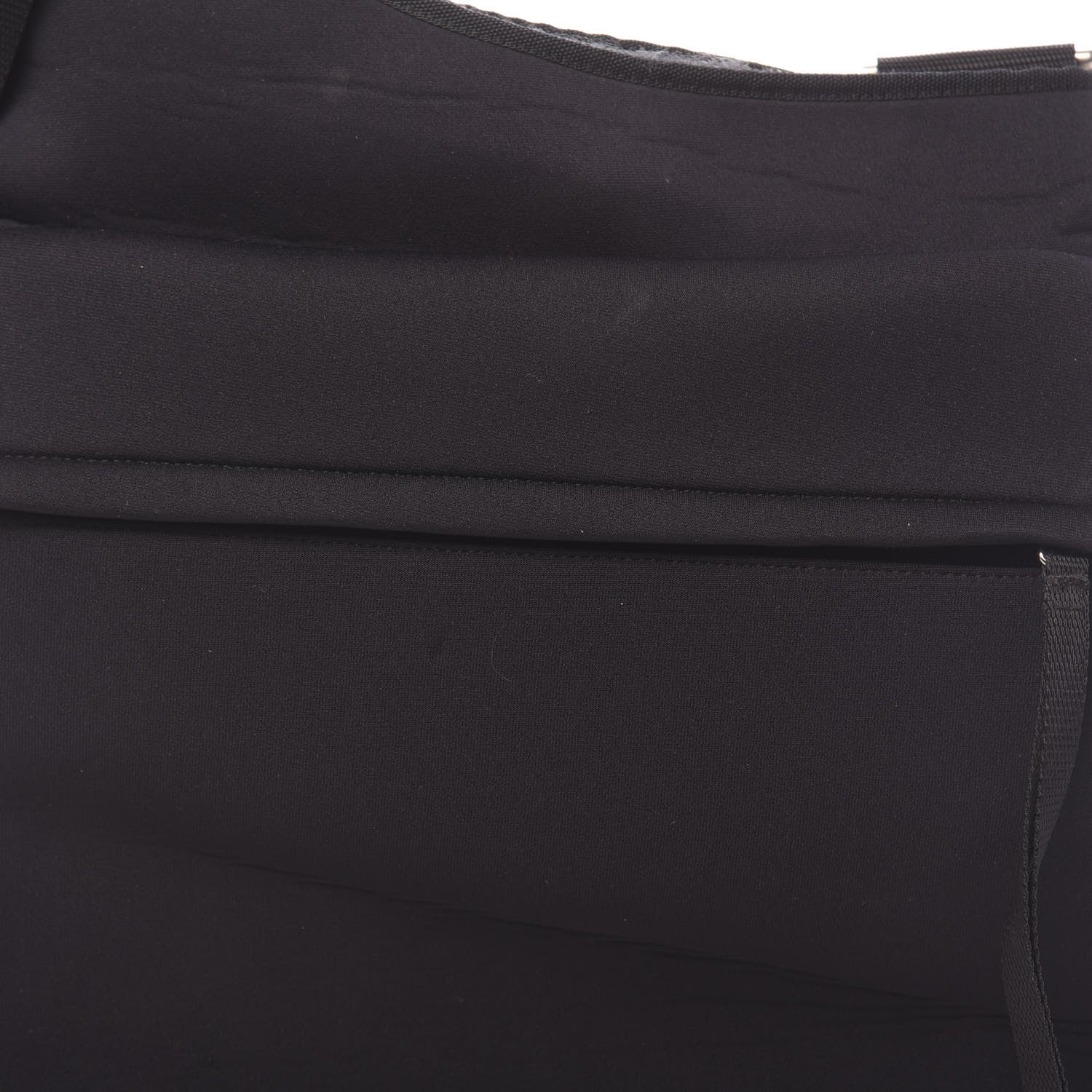 Prada Neoprene Sling Messenger Bag Black 11 of 12