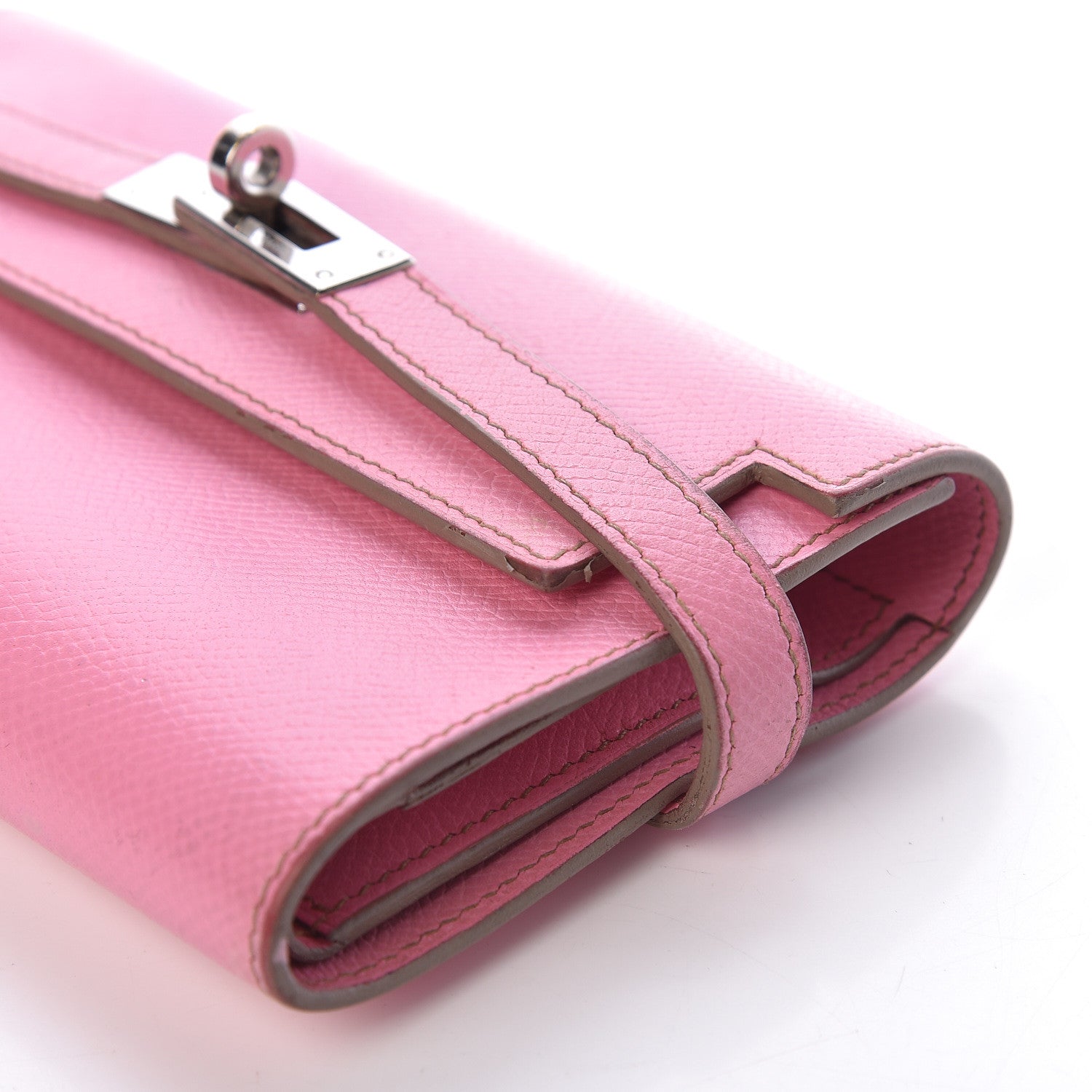 Hermes Epsom Kelly Medium Wallet 5P Pink 23 of 23