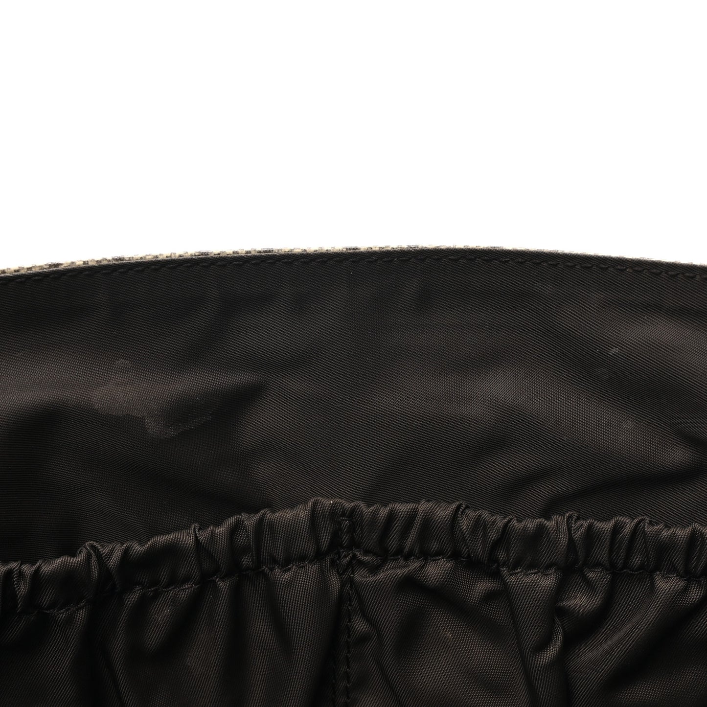 GG Plus Monogram Messenger Diaper Bag Dark Brown