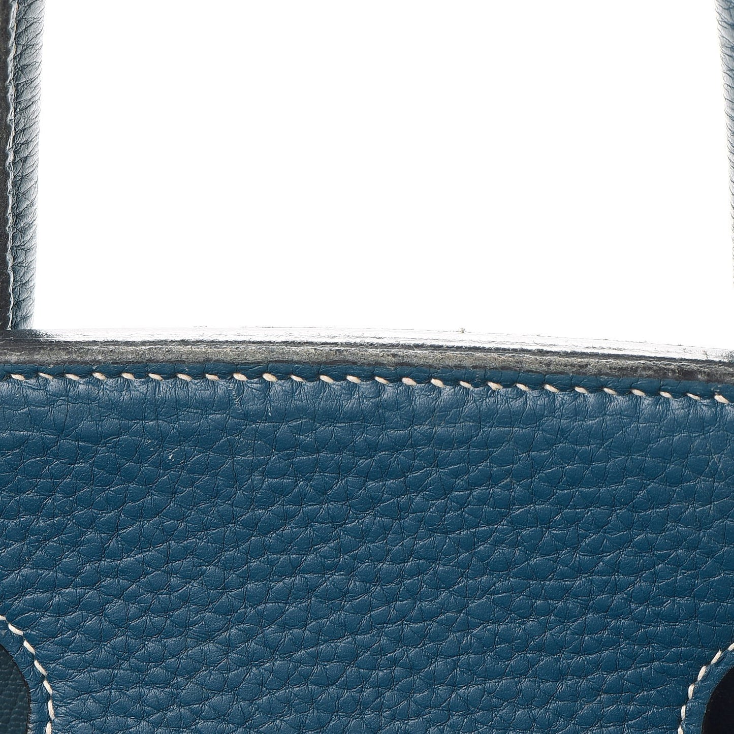 Taurillon Clemence Birkin 35 Bleu Thalassa