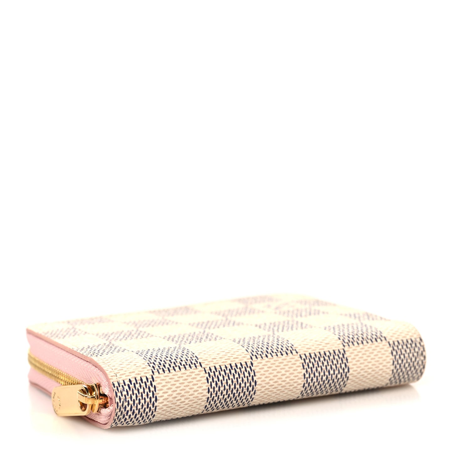 Damier Azur Zippy Coin Purse Rose Ballerine