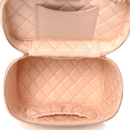 Chanel Caviar Quilted Large Vanity Pouch Light Beige 5 of 11