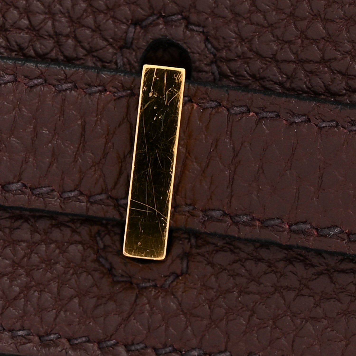 Hermes Togo Birkin 25 Rouge Sellier 11 of 11
