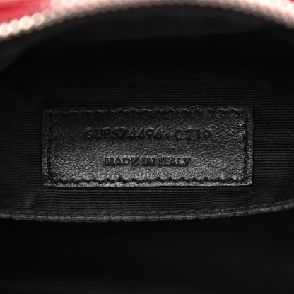 Saint Laurent Lambskin Monogram Lou Camera Bag Eros Red 7 of 23