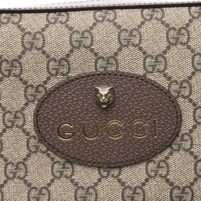 Gucci GG Supreme Monogram Web Neo Vintage Shoulder Bag Beige New Acero Crop 10 of 11