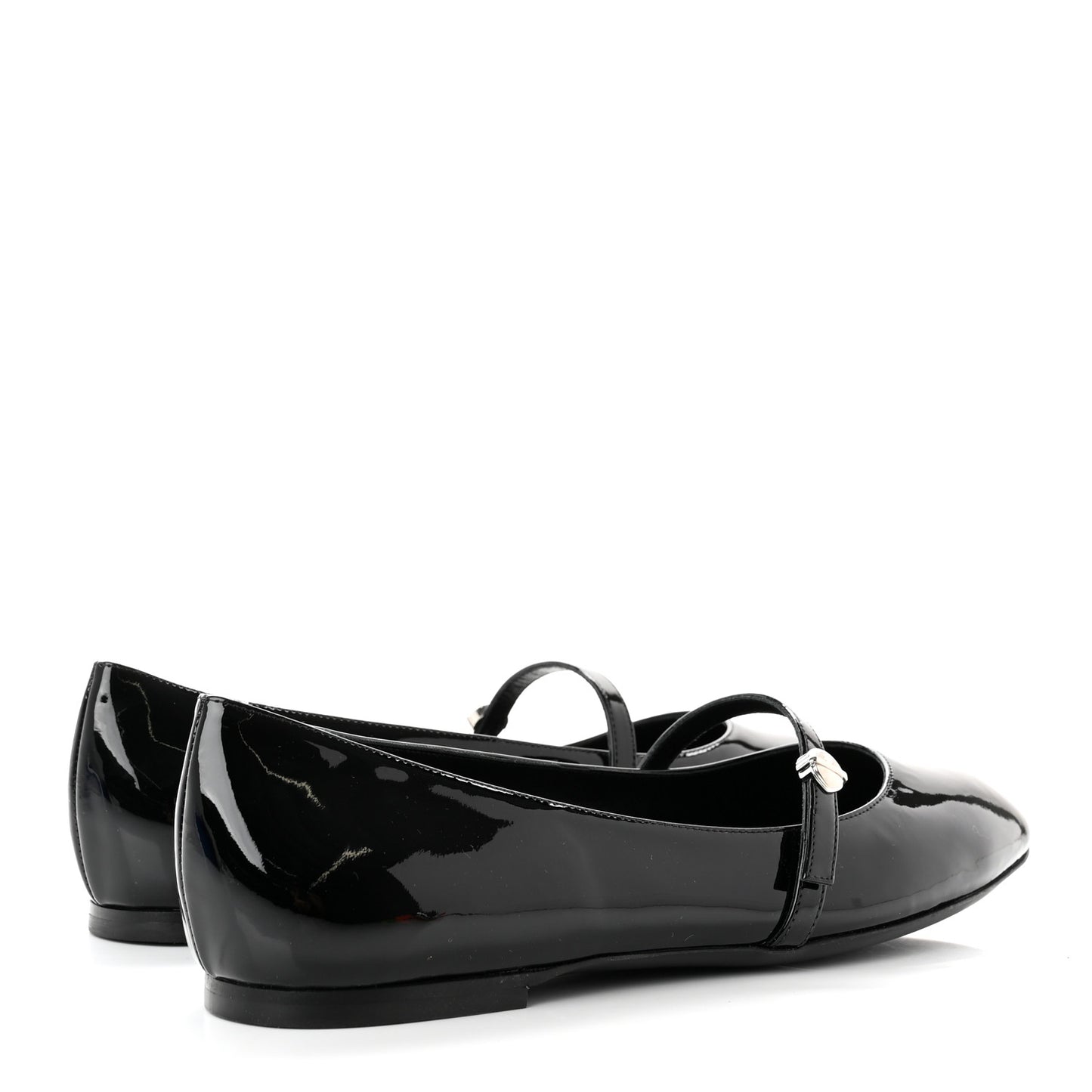 Patent Uniformes Ballerina Flat 39.5 Black