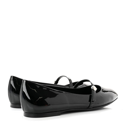 Louis Vuitton Patent Uniformes Ballerina Flat 39.5 Black 4 of 8