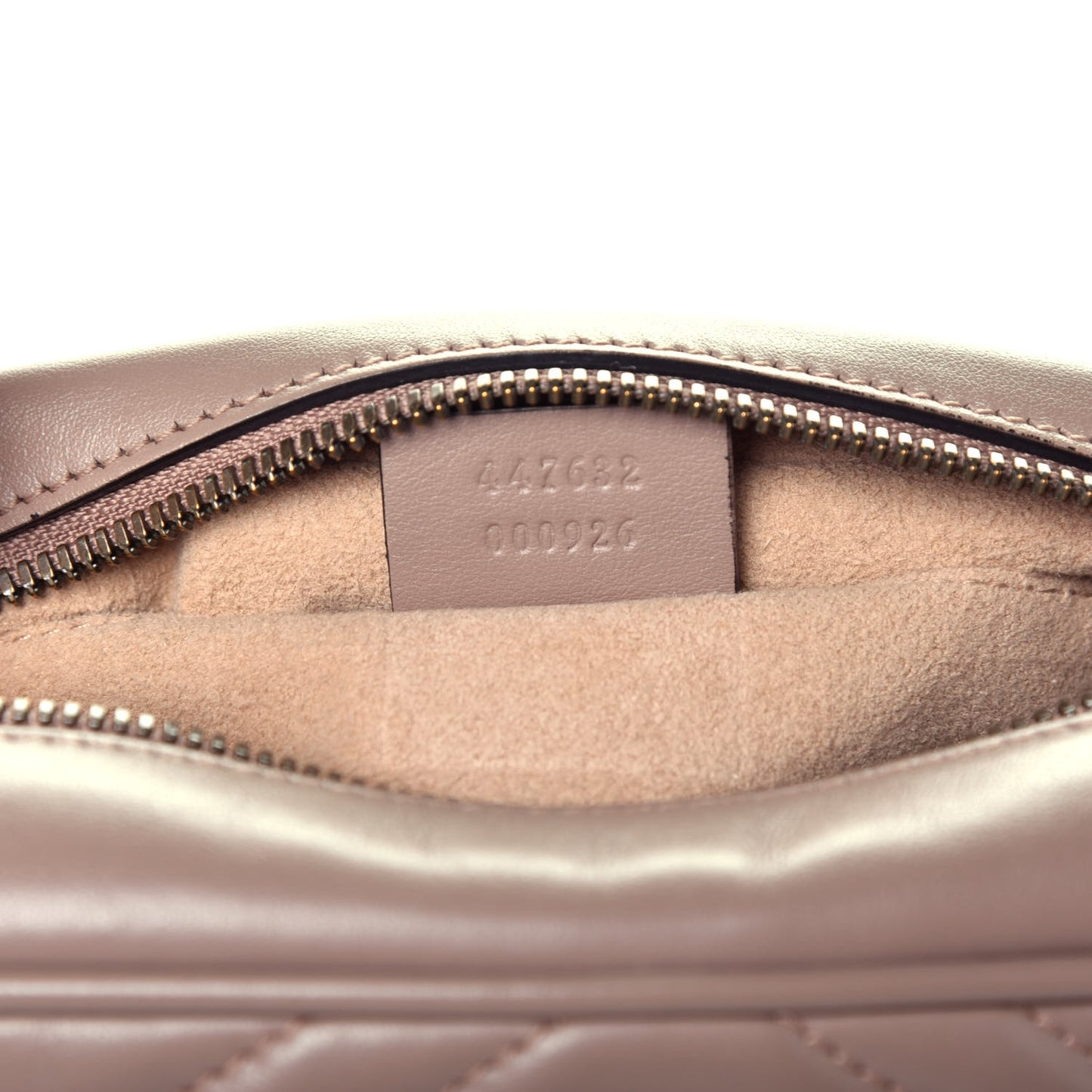 Calfskin Matelasse Small GG Marmont Chain Shoulder Bag Porcelain Rose