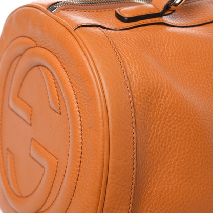 Gucci Pebbled Calfskin Medium Soho Boston Curcuma 13 of 18