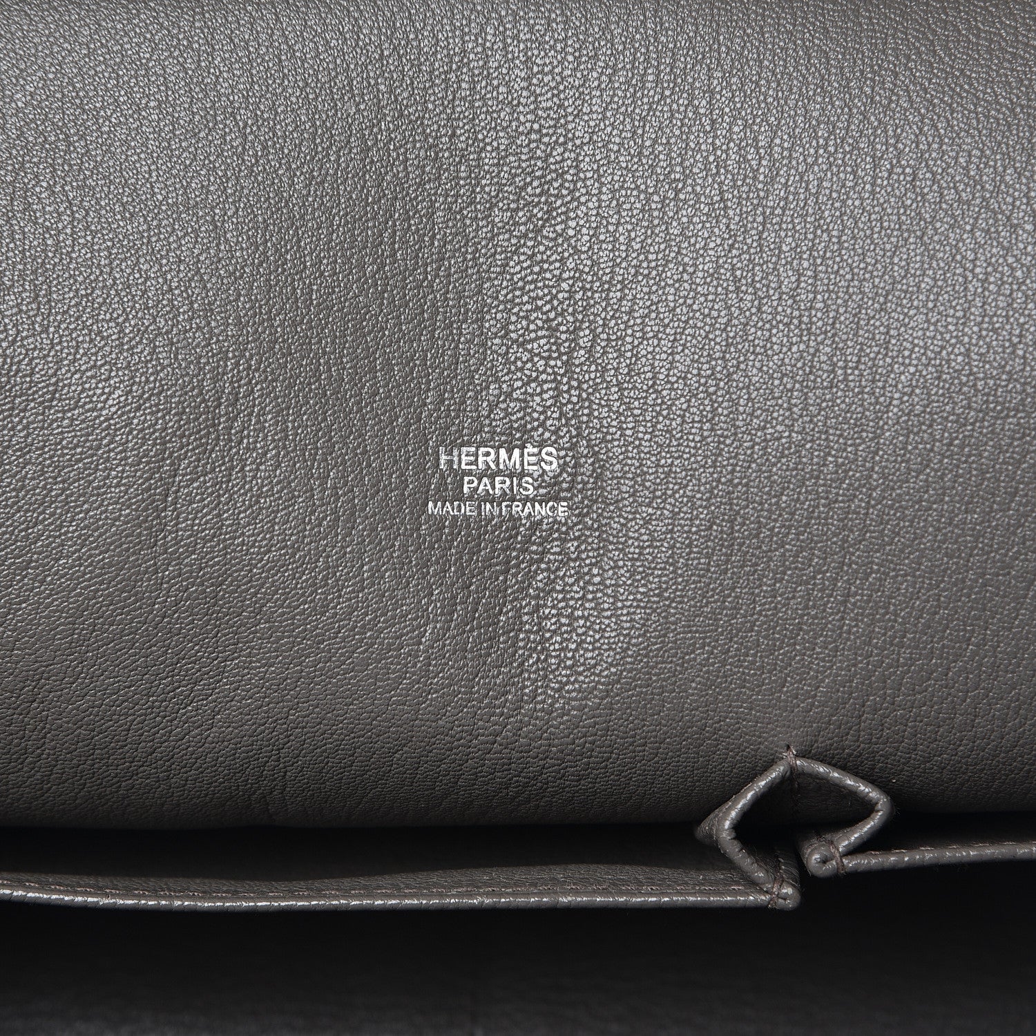 Hermes Taurillon Clemence Jypsiere 31 Etain 7 of 11