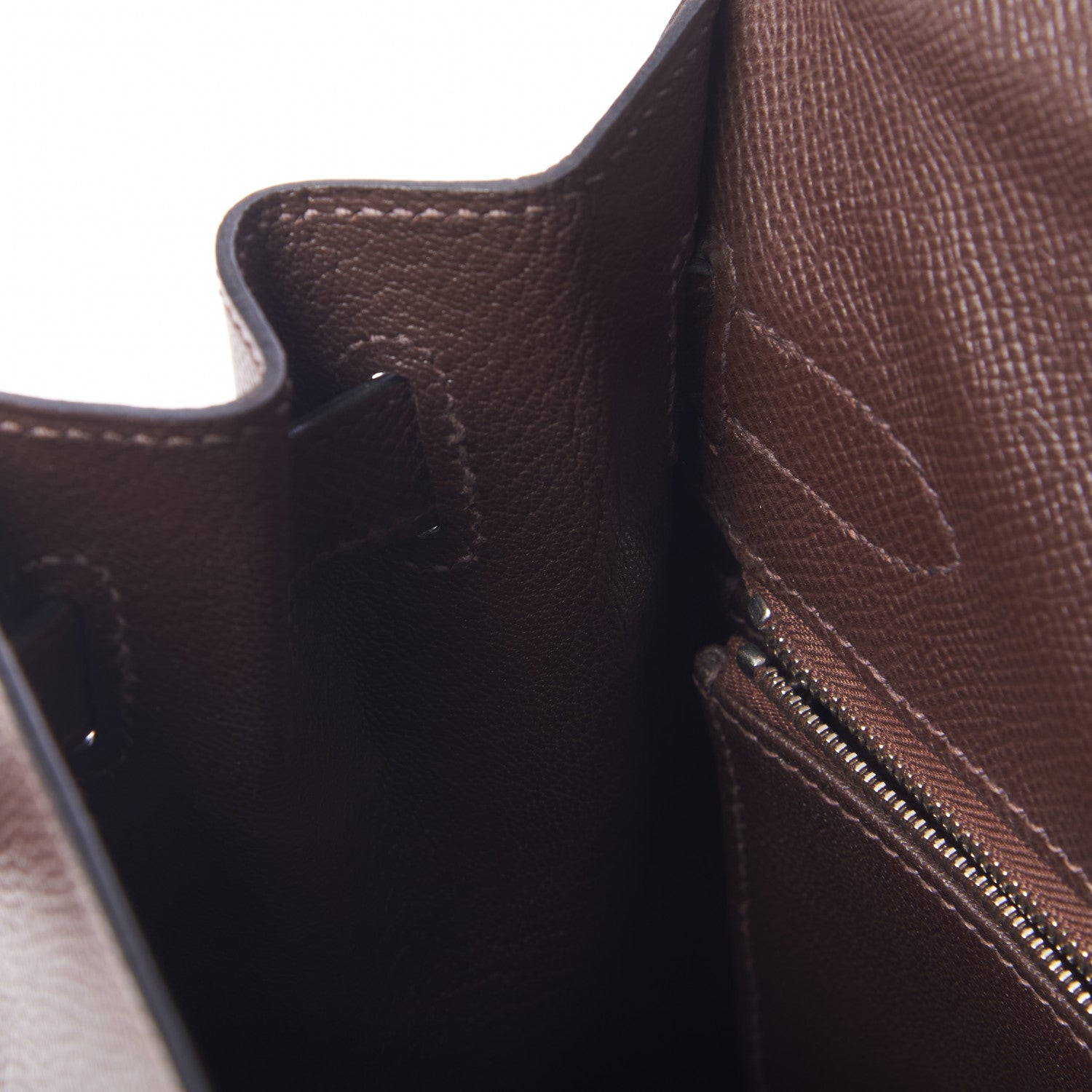 Hermes Epsom Kelly Sellier 32 Chocolate 19 of 33