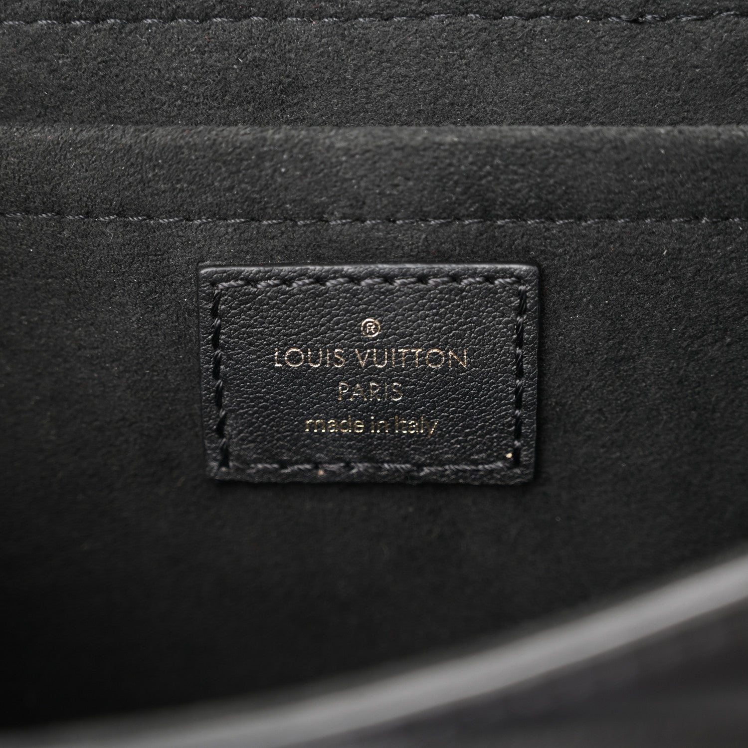 Louis Vuitton Calfskin New Wave Chain MM Black 6 of 14