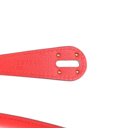 Hermes Evercolor Lindy 26 Rouge De Coeur 7 of 11