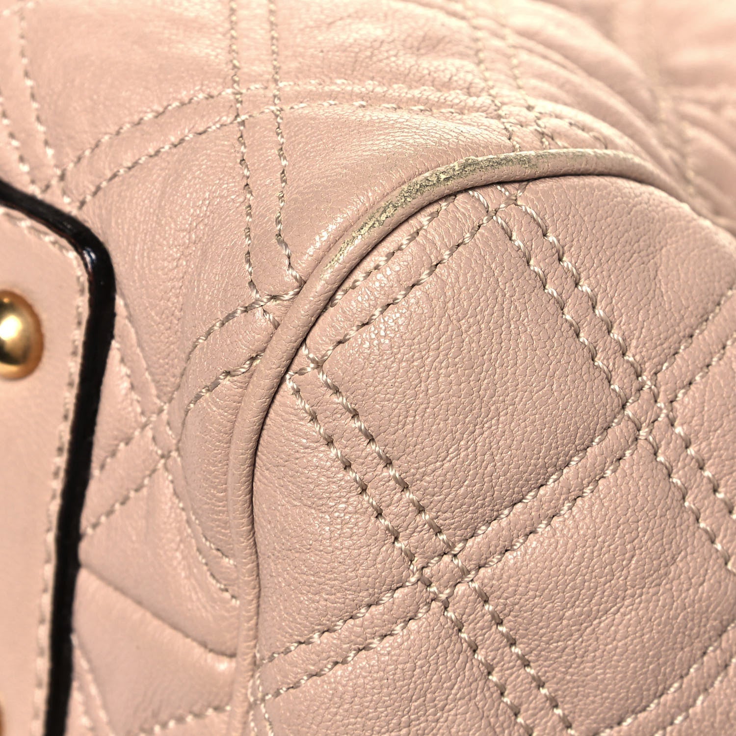 Marc Jacobs Calfskin Quilted Stam Beige 12 of 14