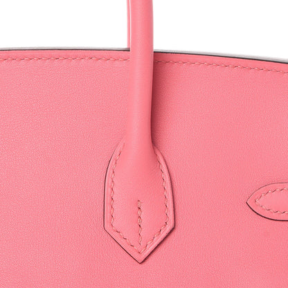 Hermes Swift Birkin 25 Rose Azalee 16 of 36