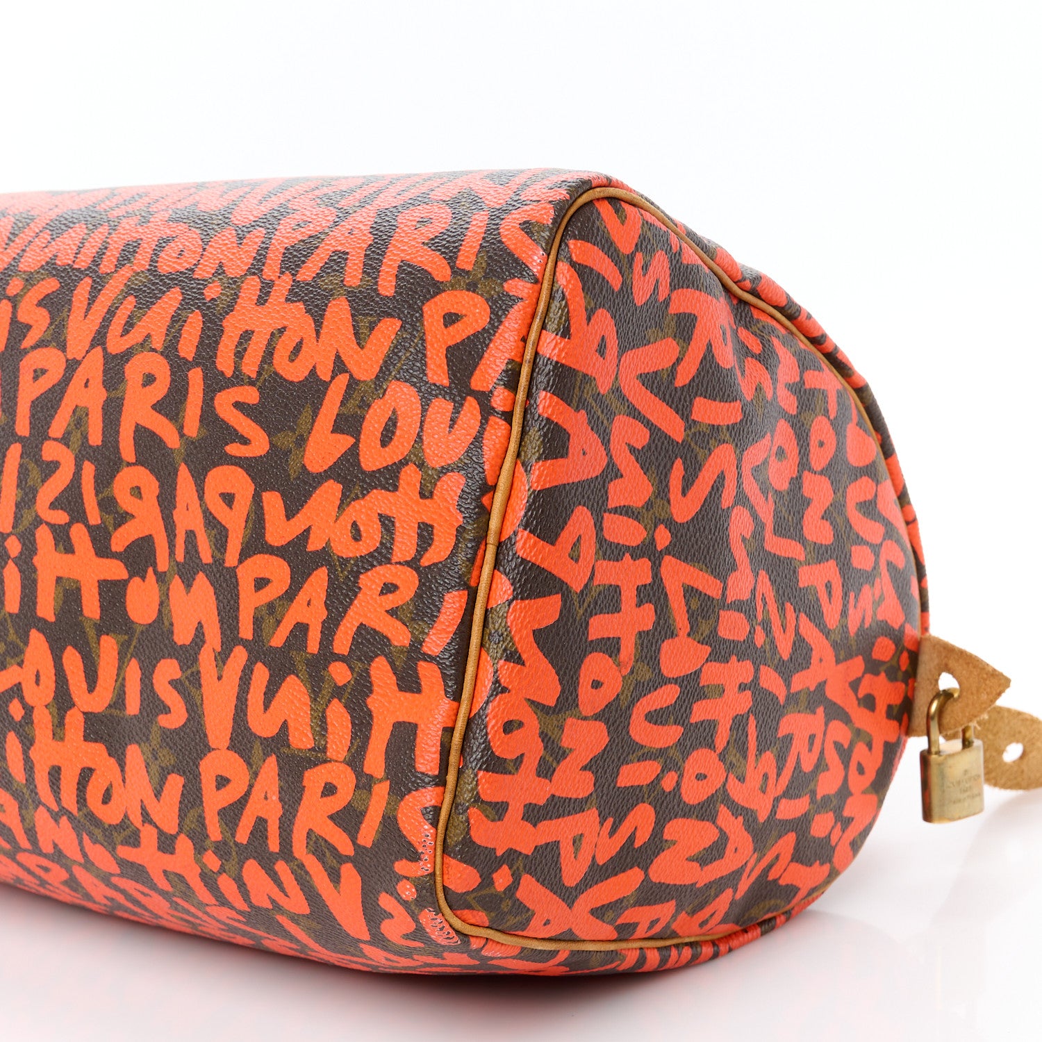 Louis Vuitton Monogram Graffiti Speedy 30 Orange 11 of 11