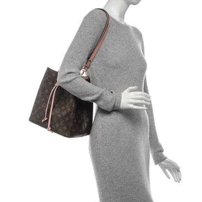 Louis Vuitton Monogram Neonoe MM Rose Poudre 2 of 6