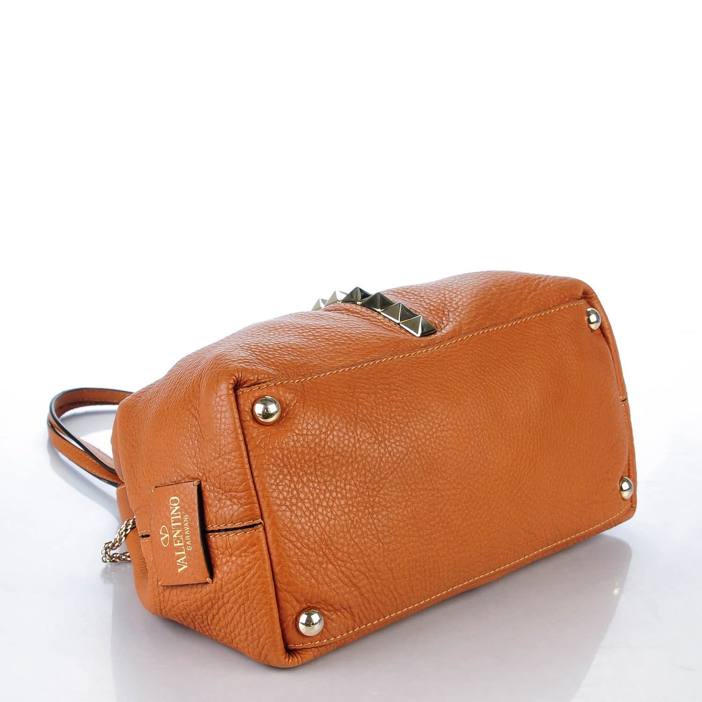 Grained Calfskin Va Va Voom Tote Cognac