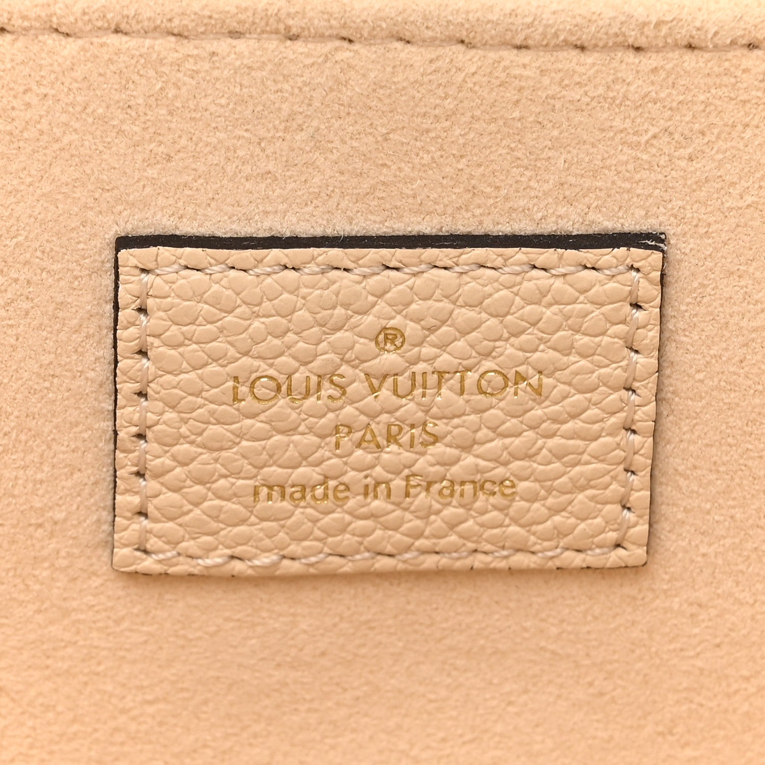 Louis Vuitton Empreinte Monogram Giant Pochette Metis Creme Bois de Rose 6 of 15
