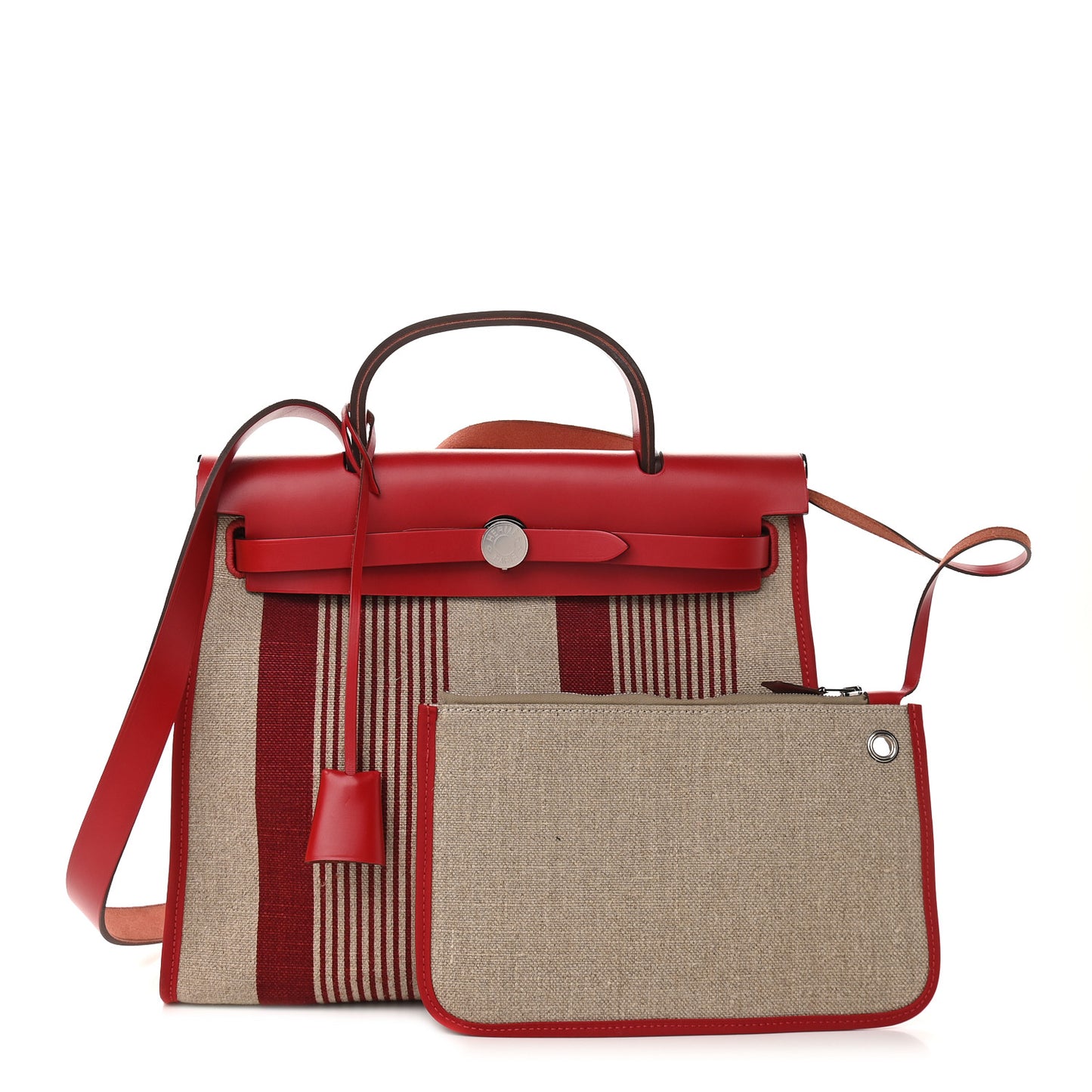 Vache Hunter Toile H Vibration Herbag Zip 31 PM Bordeaux Ficelle Rouge Piment