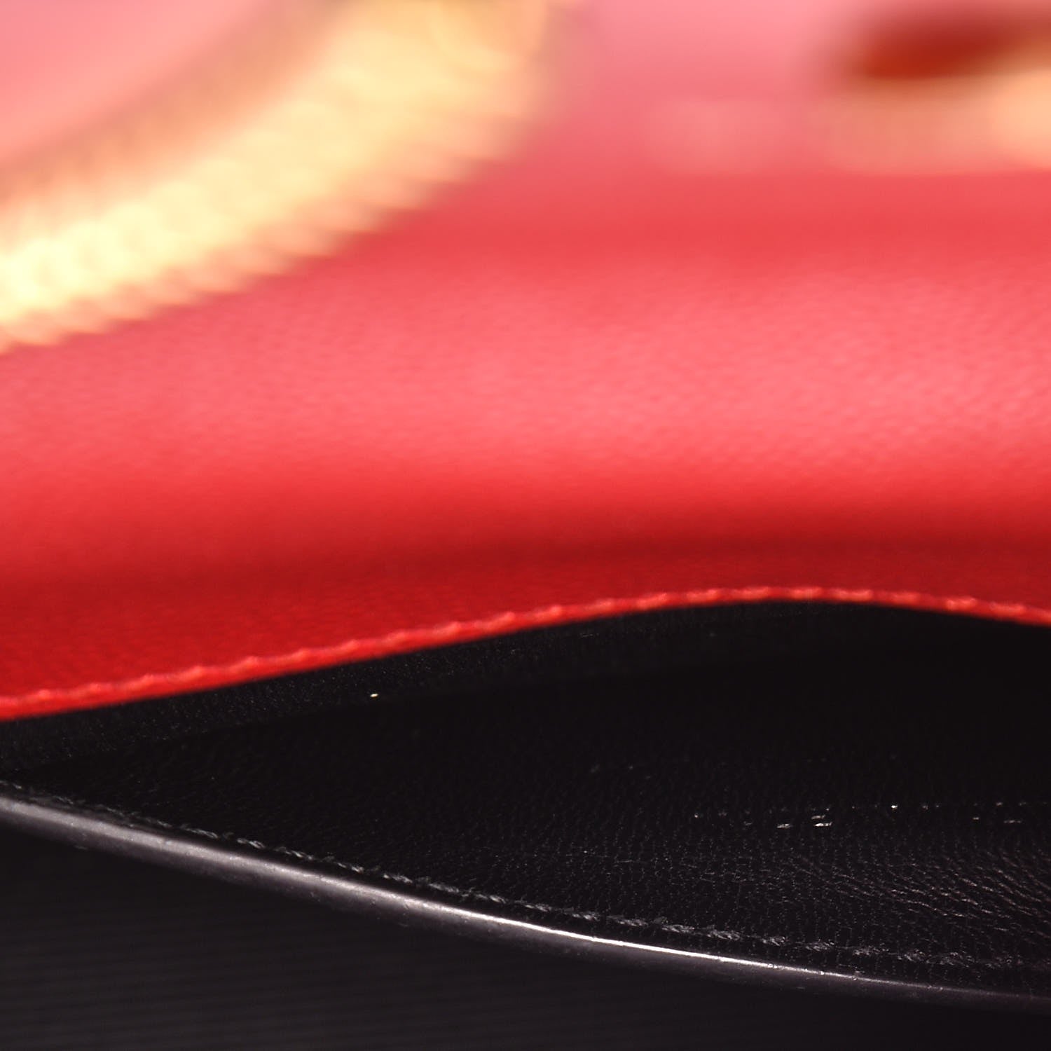 Saint Laurent Grain De Poudre Small Monogram Kate Satchel Red 8 of 9