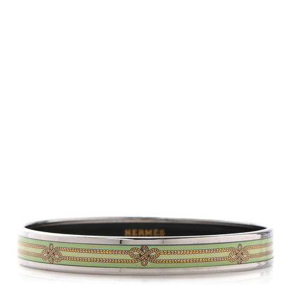 Hermes Enamel Printed Rope Narrow Bracelet 65 1 of 5