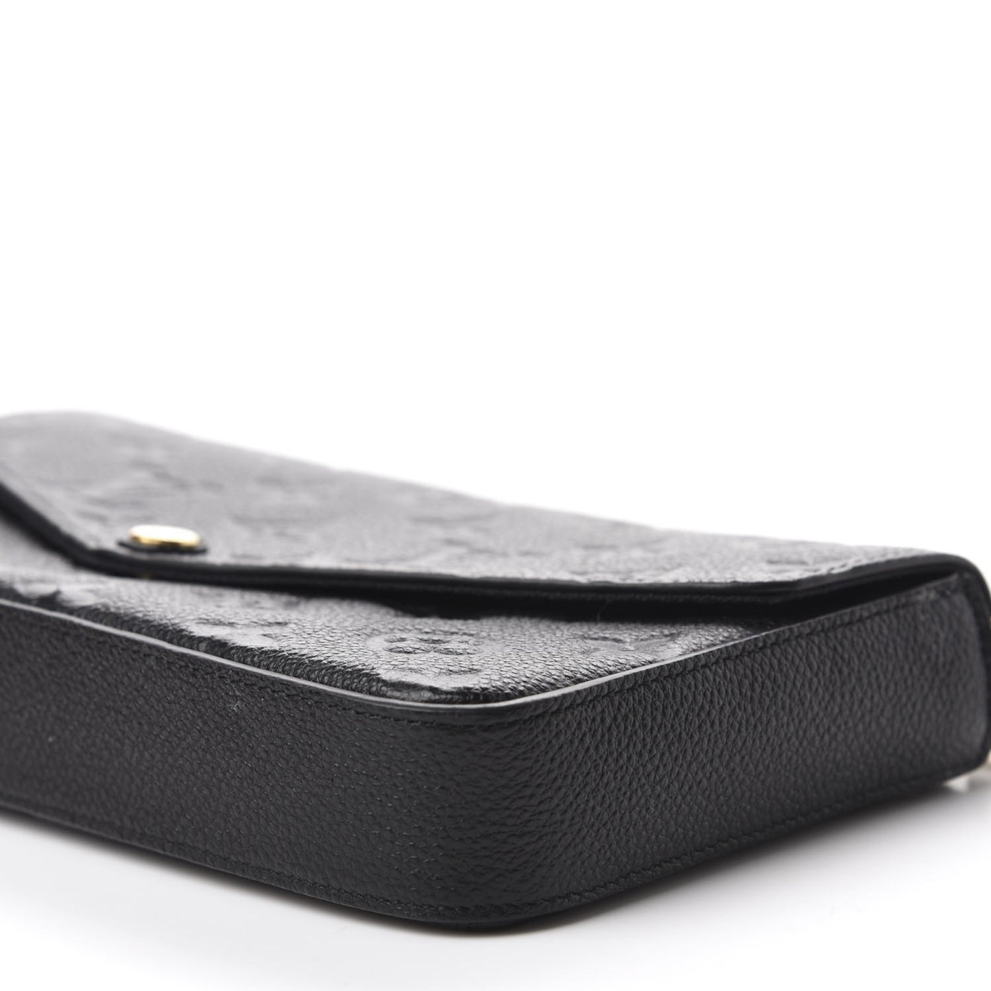 Empreinte Pochette Felicie Chain Wallet Black