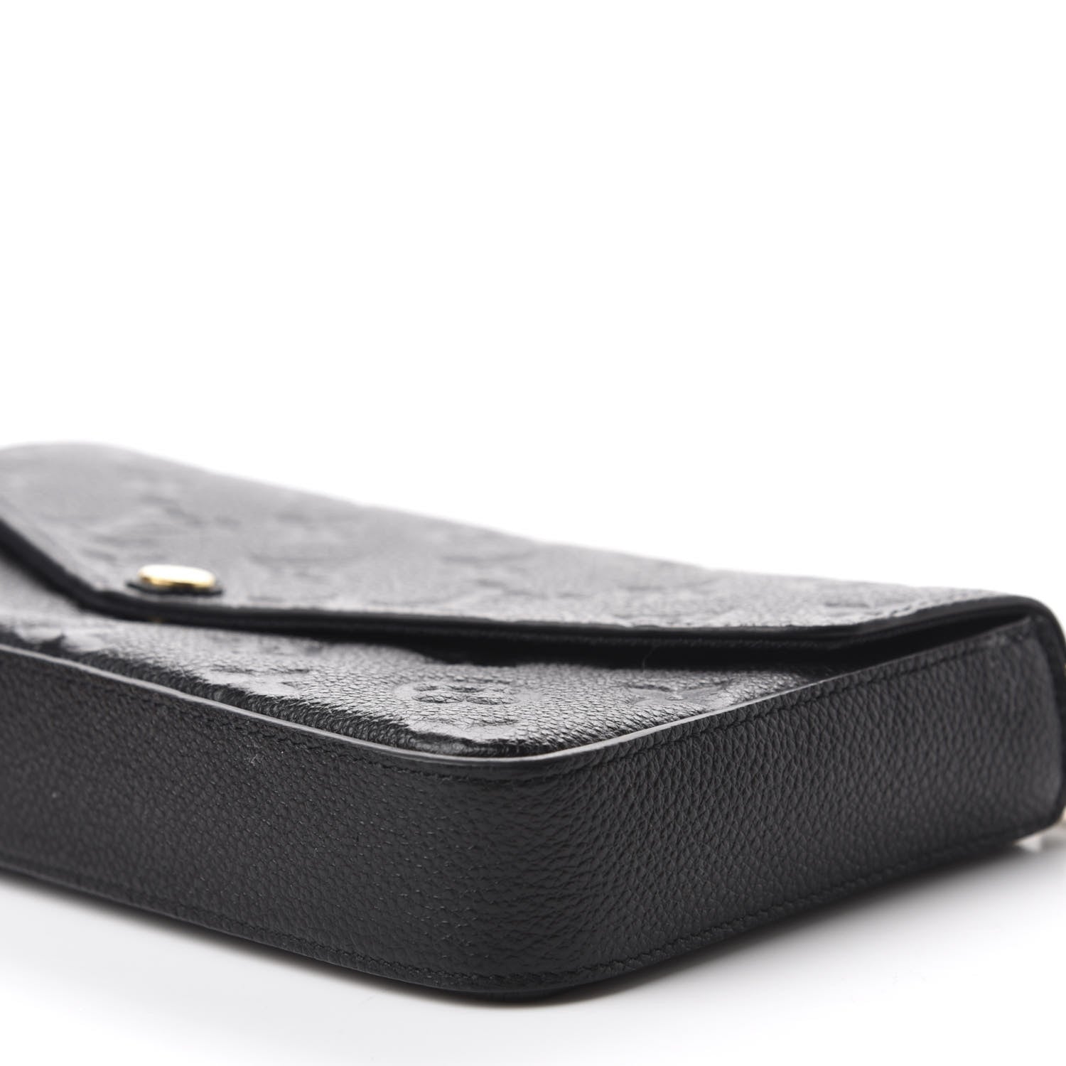 Louis Vuitton Empreinte Pochette Felicie Chain Wallet Black 7 of 13