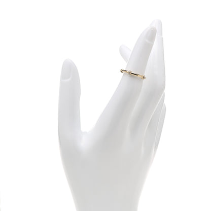 David Yurman 18K Yellow Gold Diamond 1.7mm Astor Single Row Ring 47 4 2 of 5