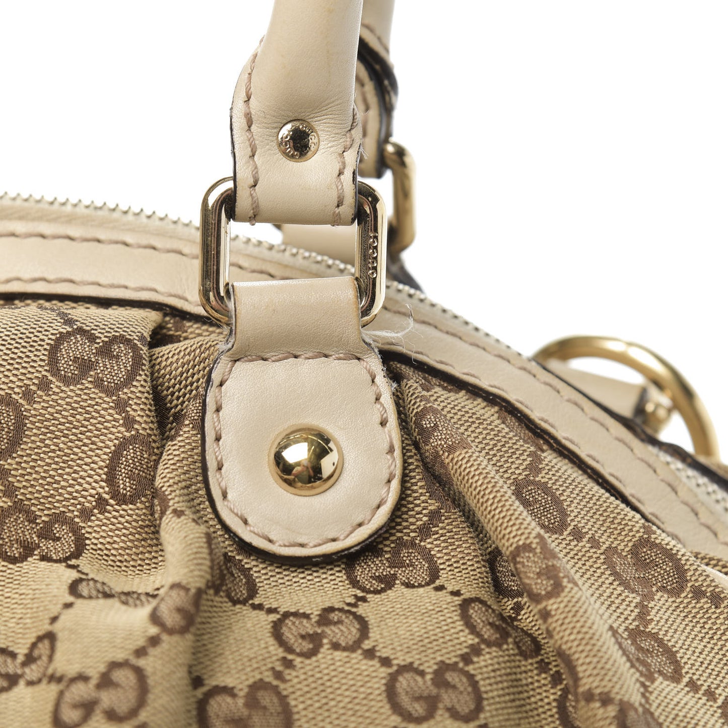 Monogram Medium Sukey Boston Off White