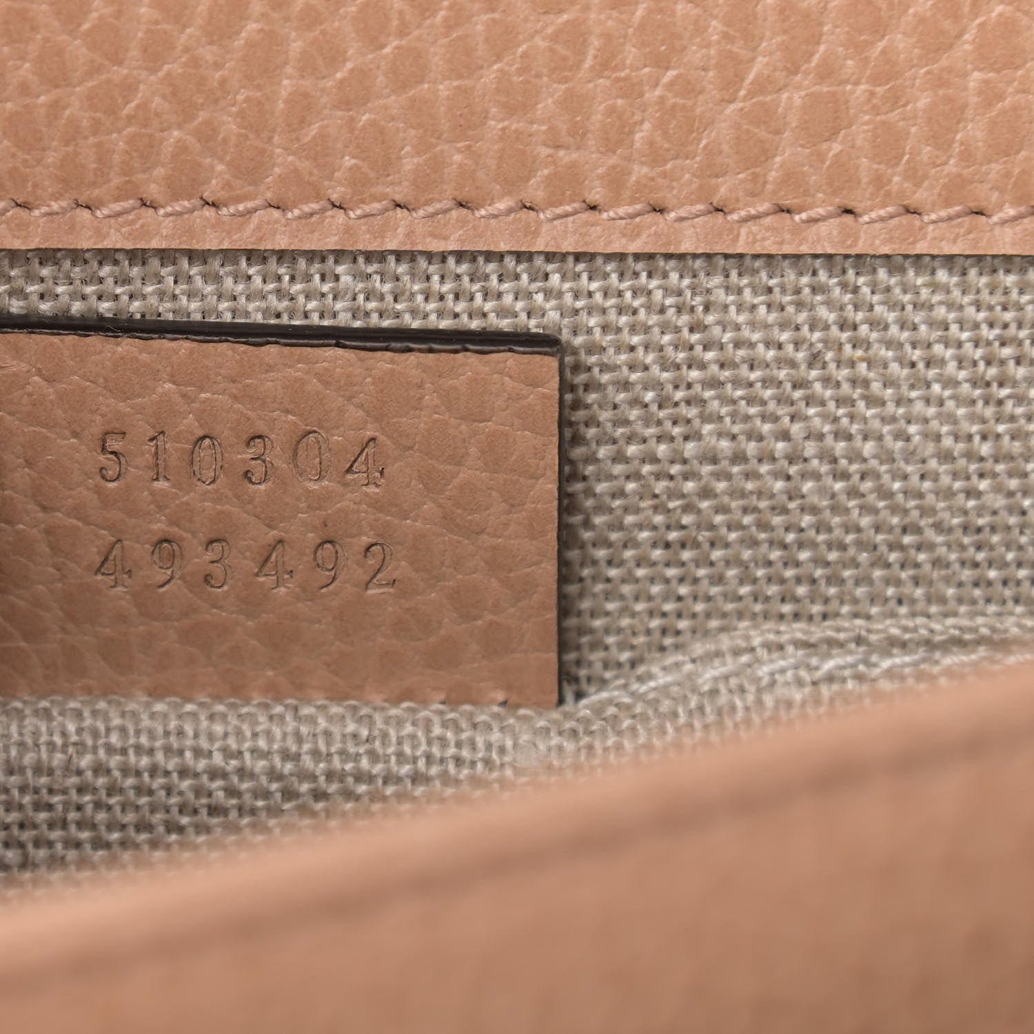 Gucci Dollar Calfskin Small Interlocking G Shoulder Bag Camelia 7 of 10