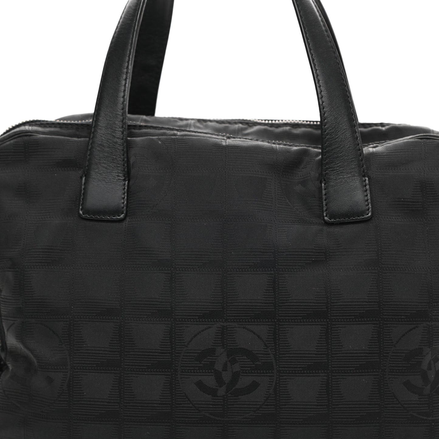 Nylon Travel Tote Black