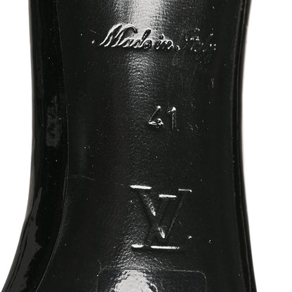 Louis Vuitton Patent Monogram Call Back Sandals 41 Black 7 of 7