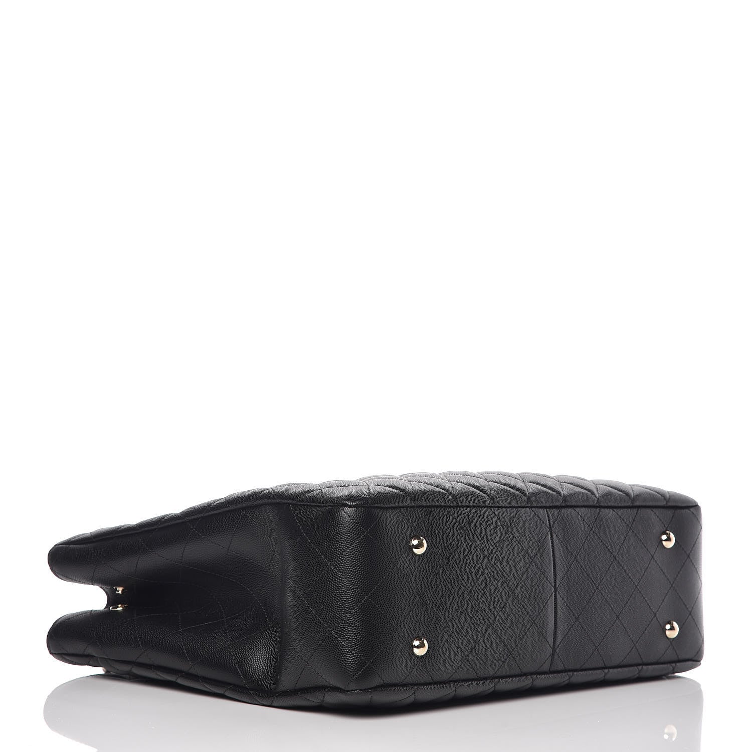Chanel Caviar Quilted Large Classic Shopping Tote Black 4 of 10
