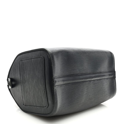 Louis Vuitton Epi Speedy 25 Black 4 of 8