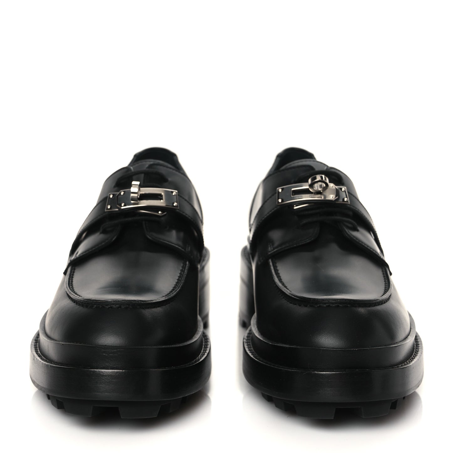 Glossed Calfskin First Oxford 39 Black