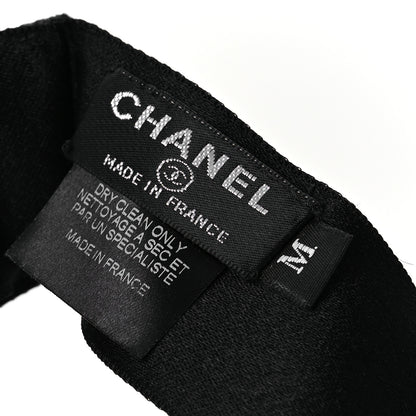 Chanel Silk Soft CC Headband M Black 4 of 4