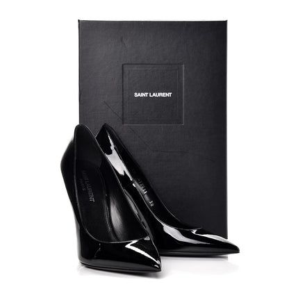Saint Laurent Patent Opyum 110 Pumps 38 Nero Black 9 of 9