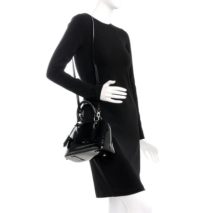 Louis Vuitton Epi Electric Alma BB Black 2 of 8