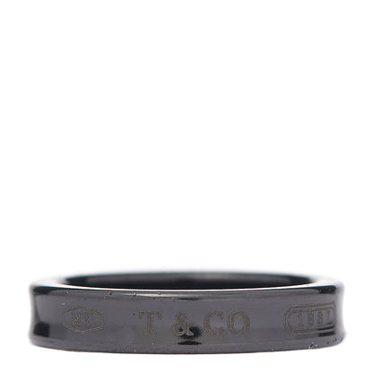 Tiffany Titanium 4mm Narrow 1837 Ring 52 6 1 of 4