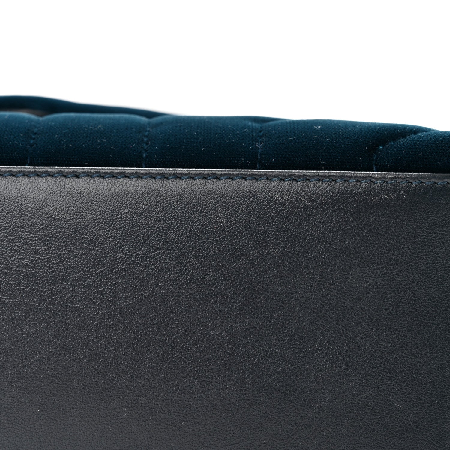 Saint Laurent Velvet Y Quilted Monogram Small Loulou Chain Satchel Medium Blue 11 of 14