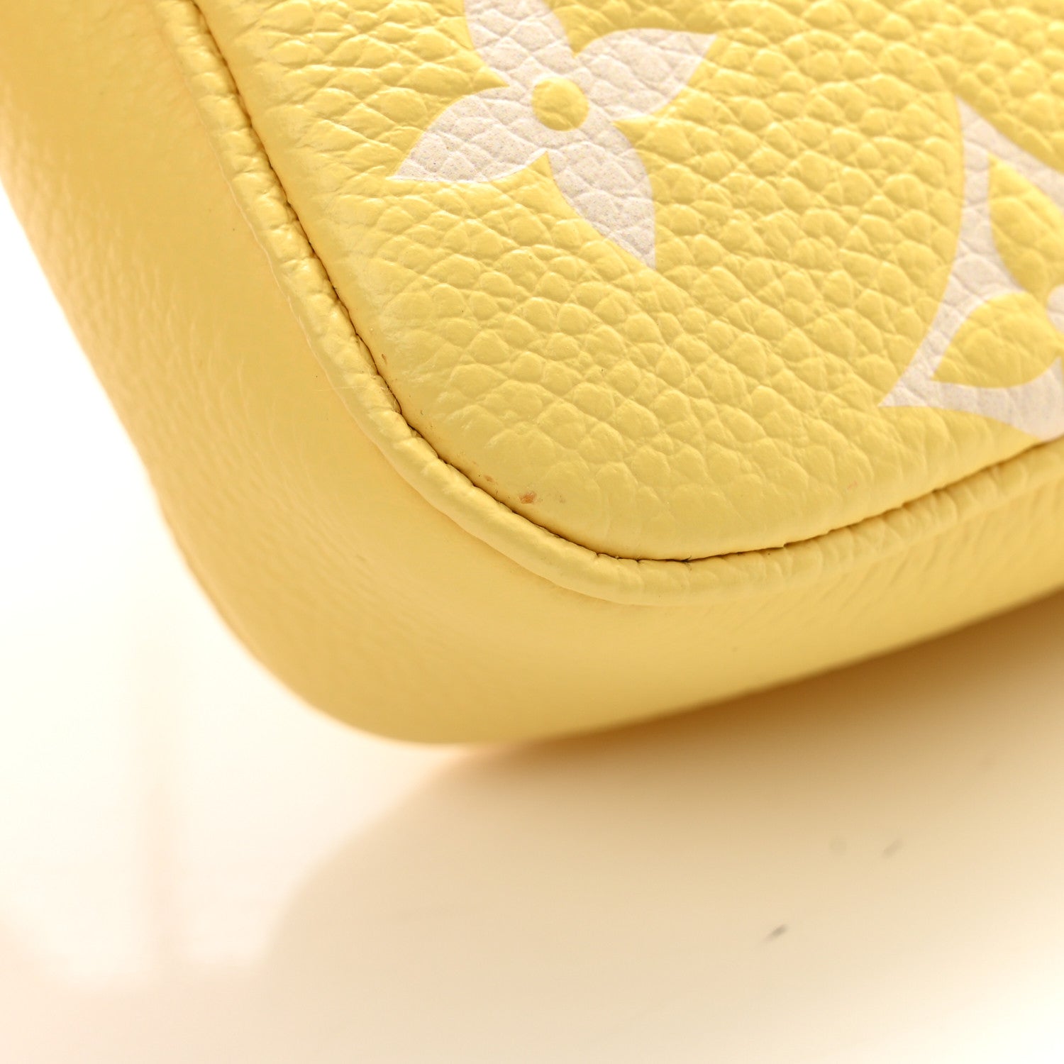 Louis Vuitton Empreinte Monogram Mini Pochette Accessories Lemon Curd Yellow 7 of 7