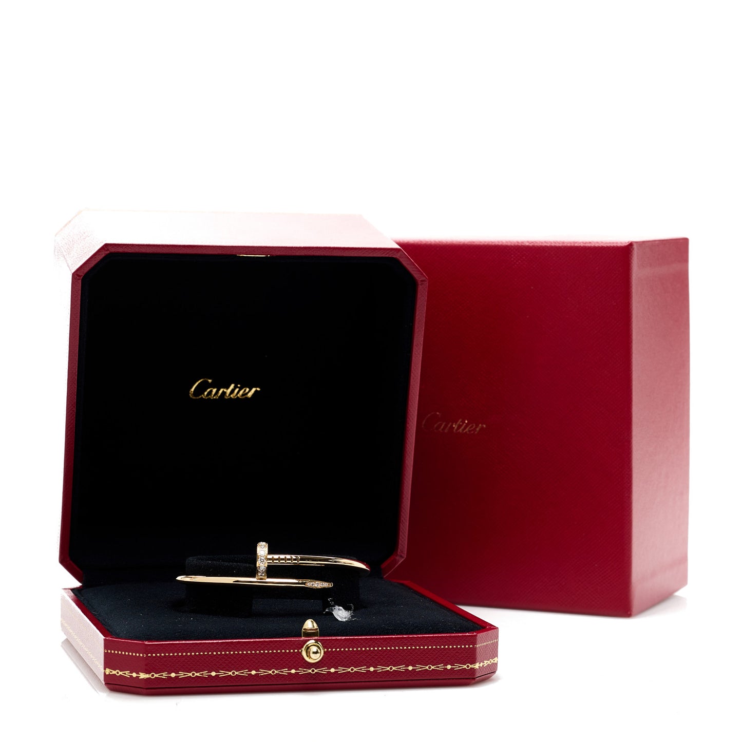 18K Yellow Gold Diamond Juste Un Clou Bracelet 16