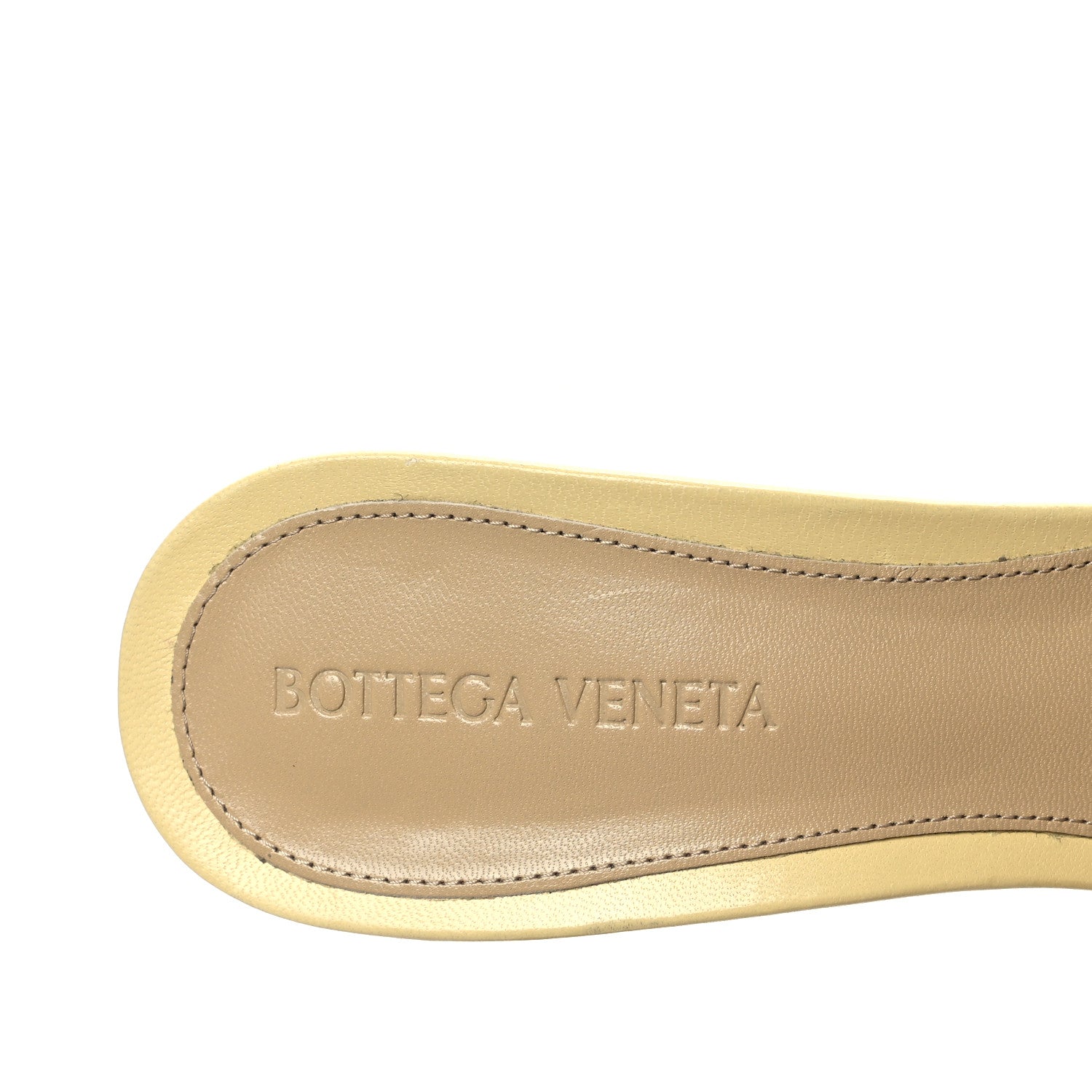 Bottega Veneta Lambskin Stretch Wedge 90mm Sandals 39 Moon Beam 7 of 7