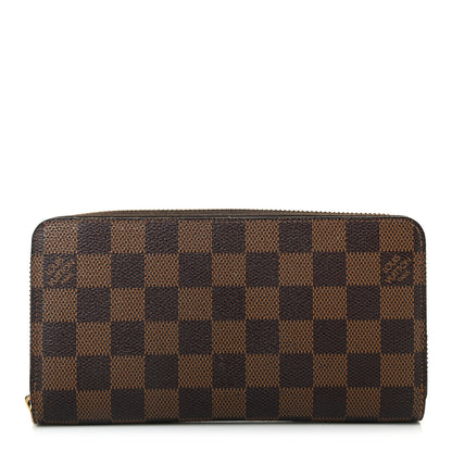 Louis Vuitton Damier Ebene Zippy Wallet 1 of 8