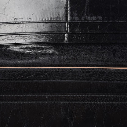 Prada Vitello Shine Zip Flap Wallet Black 8 of 17