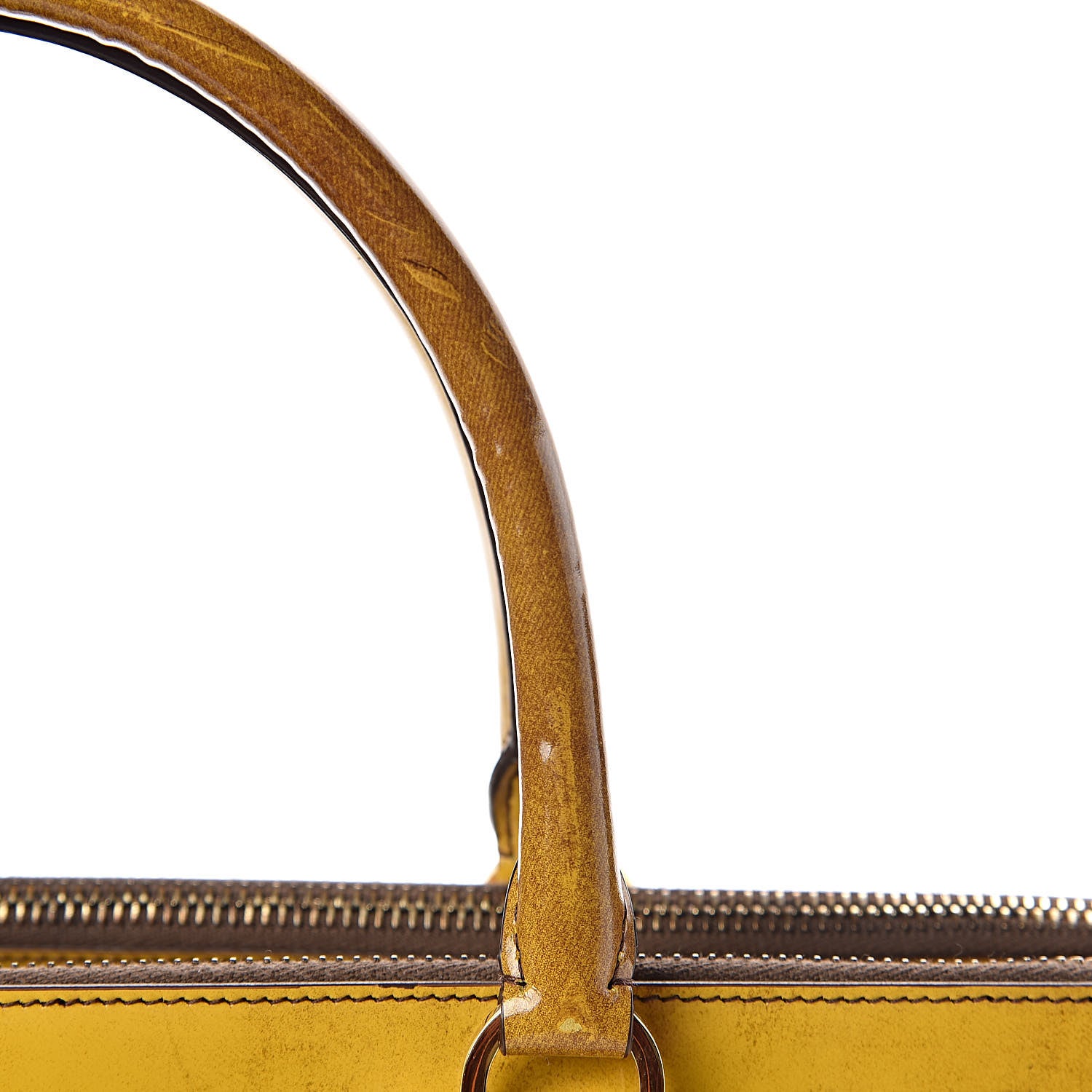 Prada Spazzolato Medium Double Zip Tote Sole Fume 9 of 18