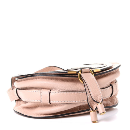 Chloe Calfskin Mini Marcie Round Crossbody Bag Blush Nude 6 of 8