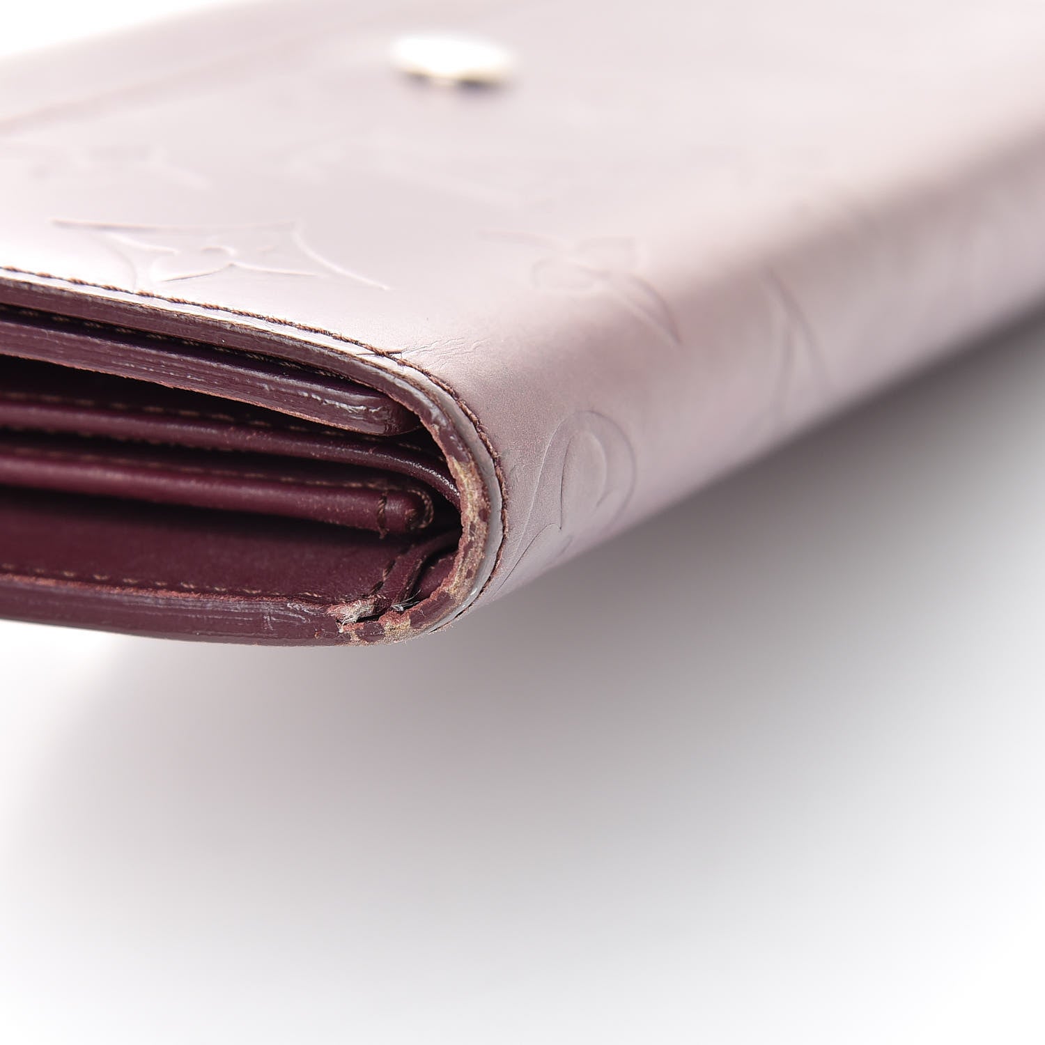 Louis Vuitton Mat Monogram Porte Tresor International Wallet Violet 17 of 18
