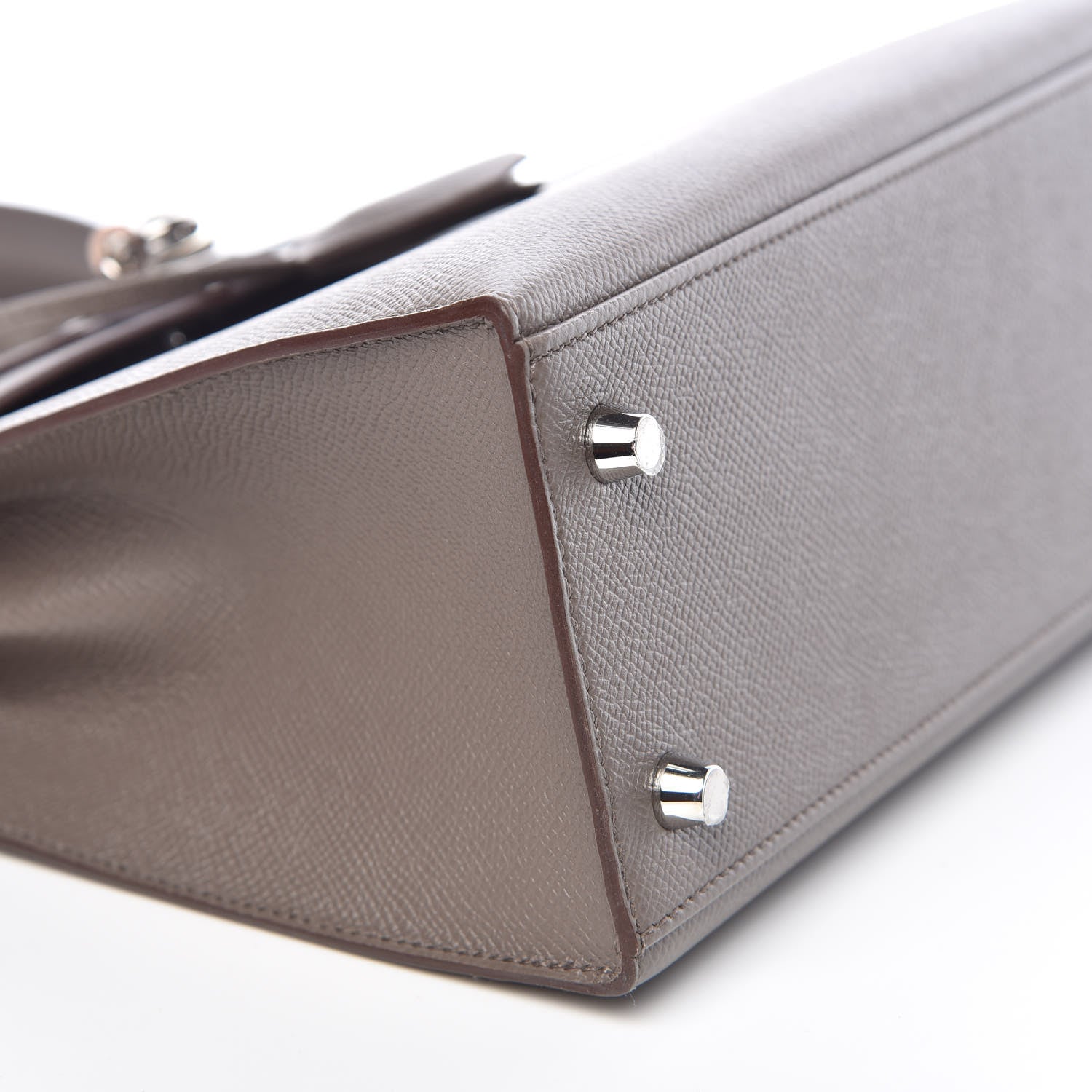 Hermes Epsom Kelly Sellier 25 Etain 8 of 40
